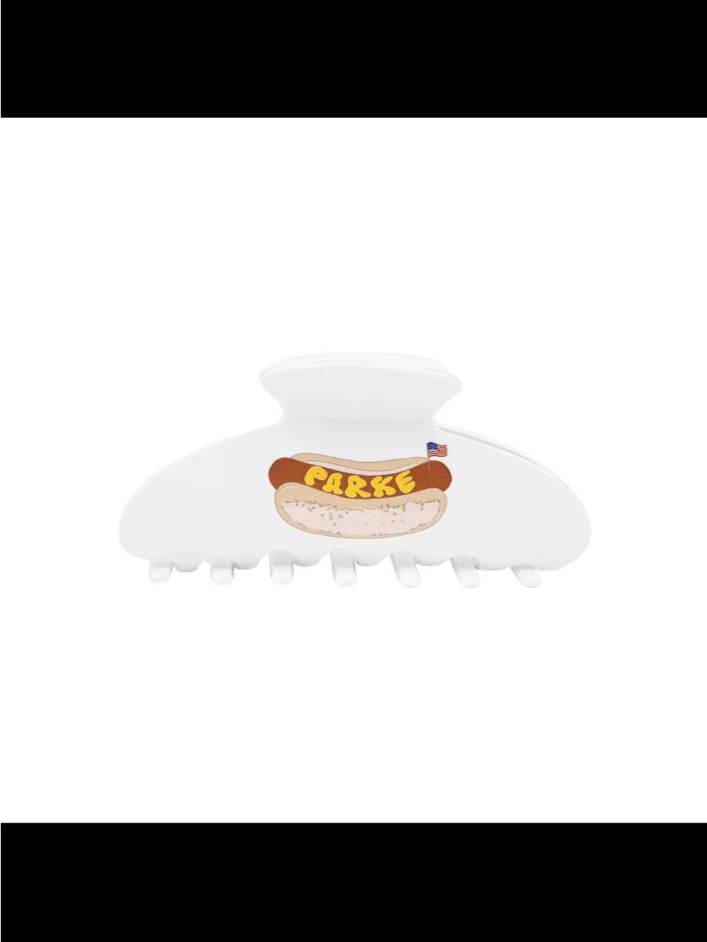 Parke Hotdog Claw Clip